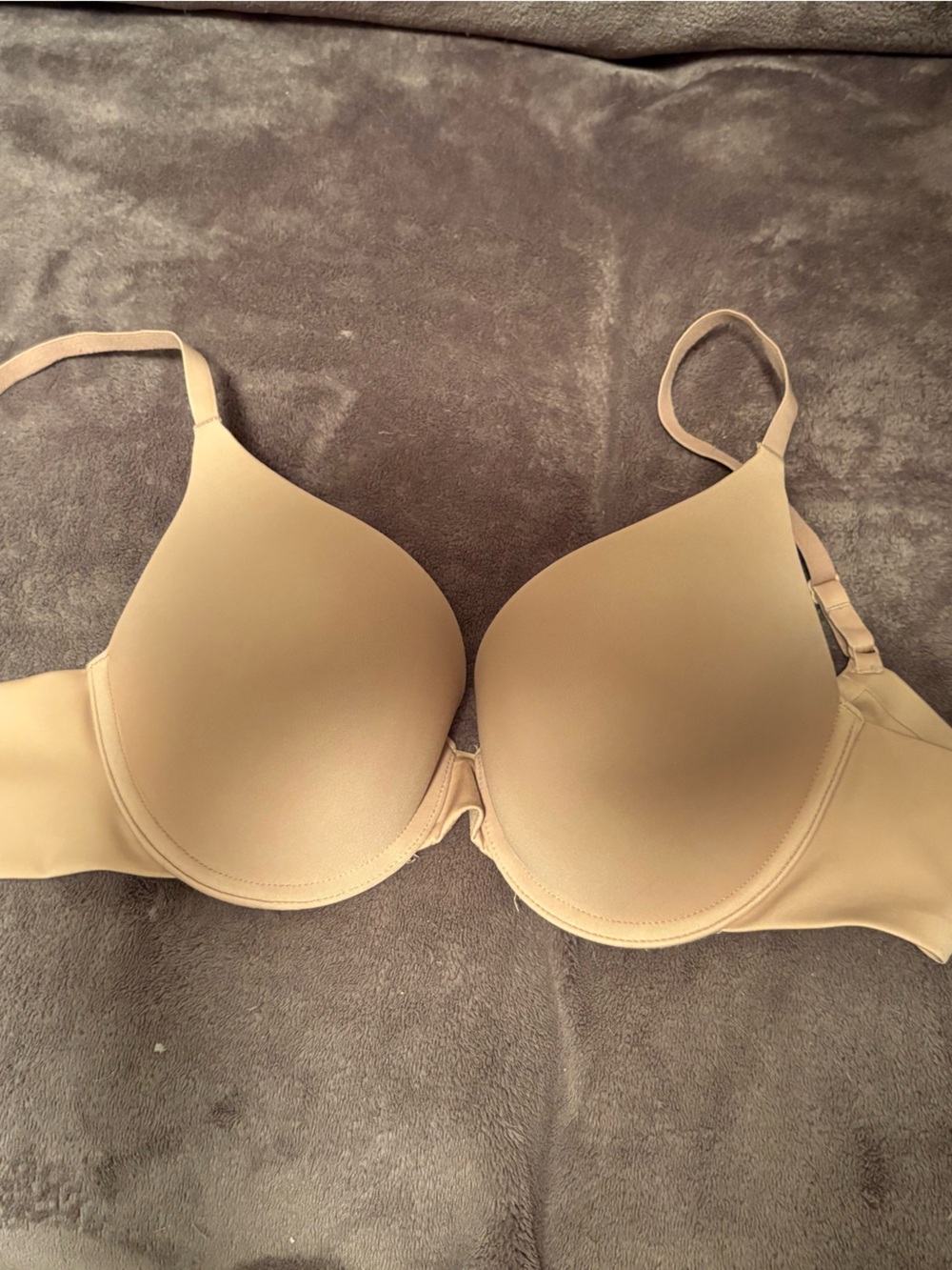 ThirdLove Beige Zero Edge Pushup Bra 34C